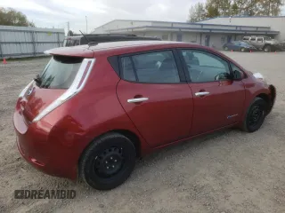 2015 Nissan LEAF SV with VIN 1N4AZ0CP6FC313084, listed as a Copart auction lot 74551593 with 103,628 mi miles. Bid and sale history available at carsss.com. Image 3.