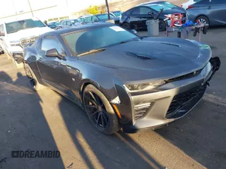 2018 Chevrolet Camaro 1SS with VIN 1G1FF1R70J0117523, listed as a IAAI auction lot 41802180 with 74,845 mi miles and . Bid and sale history available at DreamBid. Image 1.
