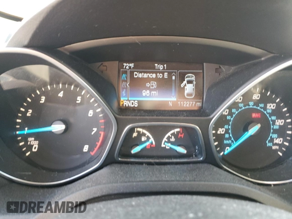 2014 Ford Escape SE with VIN 1FMCU0GX9EUA57314, listed as a Copart auction lot 47208095 with 112,277 mi miles and Salvage Title. Bid and sale history available at carsss.com. Image 9.