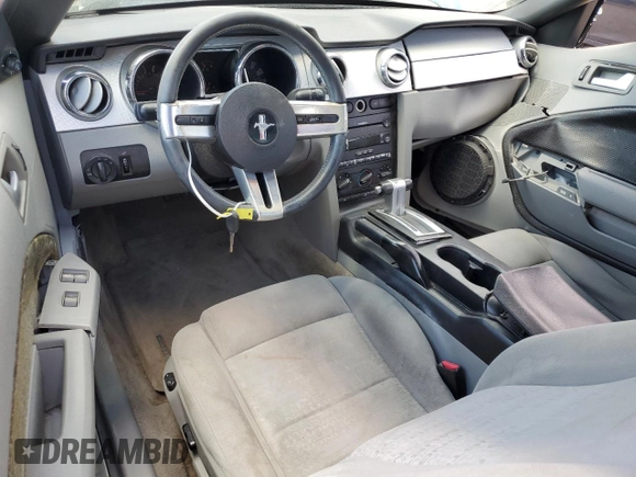 2006 Ford Mustang Standard with VIN 1ZVFT84N165257831, listed as a Copart auction lot 55526005 with 123,603 mi miles and Clean title. Bid and sale history available at DreamBid. Image 9.