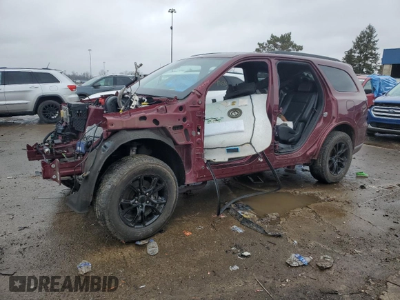 2017 Dodge Durango Citadel with VIN 1C4SDJET8HC740394, listed as a Copart auction lot 45537445 with Not Provided miles and Clean Title. Bid and sale history available at carsss.com. Image 1.