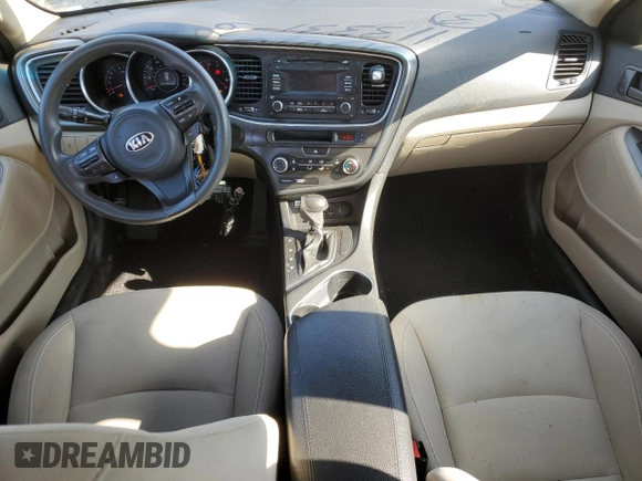 2014 Kia Optima LX z VIN 5XXGM4A78EG280133, wystawiony jako Copart lot #52127405 z przebiegiem 158 369 mil mil oraz Szkoda całkowita • Salvage title. Historia ofert i sprzedaży dostępna na DreamBid. Obrazek 8.