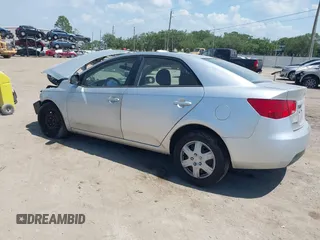2010 Kia Forte LX with VIN KNAFT4A27A5080973, listed as a IAAI auction lot 42012776 with 244,485 mi miles. Bid and sale history available at carsss.com. Image 3.