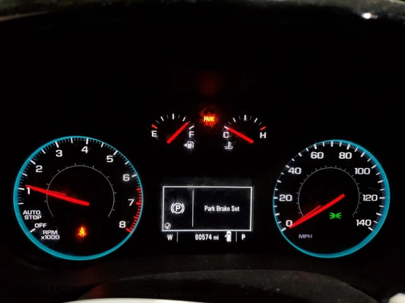 2020 Chevrolet Traverse LS with VIN 1GNEVFKW8LJ306848, listed as a Copart auction lot 48405915 with 60,574 mi miles and Salvage Title. Bid and sale history available at carsss.com. Image 9.