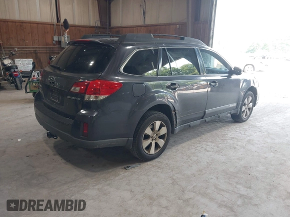 2010 Subaru Outback Premium All-Weather Anniversary with VIN 4S4BRBCC6A3312562, listed as a IAAI auction lot 42416343 with 272,725 mi miles and . Bid and sale history available at DreamBid. Image 4.