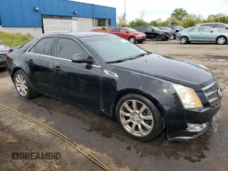 2008 Cadillac CTS RWD w/1SB with VIN 1G6DP57V480106235, listed as a Copart auction lot 73004914 with 158,654 mi miles and Clean Title. Bid and sale history available at carsss.com. Image 4.