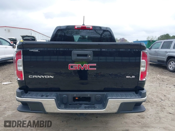 2019 GMC Canyon 4WD SLE with VIN 1GTG6CEN4K1329011, listed as a IAAI auction lot 41920100 with 82,343 mi miles. Bid and sale history available at carsss.com. Image 16.