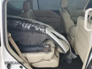 2018 Infiniti QX80 with VIN JN8AZ2NE9J9191221, listed as a Copart auction lot 52523615 with 114,002 mi miles and Salvage Title. Bid and sale history available at carsss.com. Image 11.