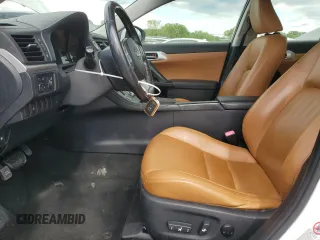 2012 Lexus CT 200h with VIN JTHKD5BH6C2099265, listed as a Copart auction lot 57091615 with 164,532 mi miles and Salvage title. Bid and sale history available at DreamBid. Image 7.
