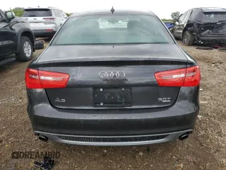 2015 Audi A6 Prestige with VIN WAUHGAFC5FN008805, listed as a Copart auction lot 58084535 with 98,829 mi miles and Salvage title. Bid and sale history available at DreamBid. Image 6.