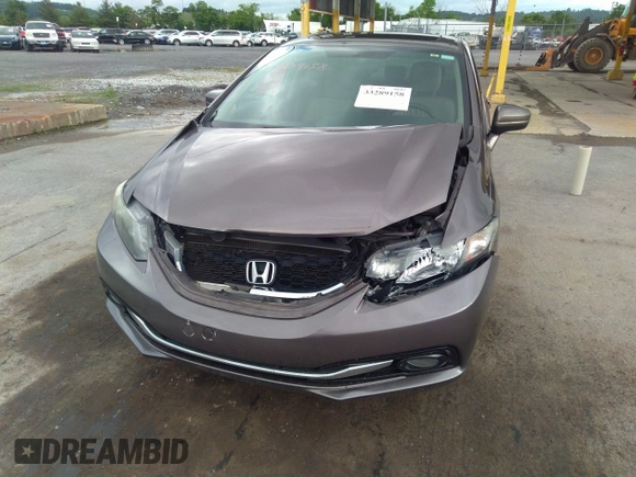 2015 Honda Civic Sedan EX-L with VIN 19XFB2F9XFE010430, listed as a IAAI auction lot 37841925 with 151,009 mi miles. Bid and sale history available at carsss.com. Image 6.