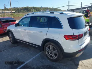 2020 Mercedes-Benz GLB with VIN W1N4M4GB2LW026128, listed as a IAAI auction lot 41847404 with 78,283 mi miles. Bid and sale history available at carsss.com. Image 3.