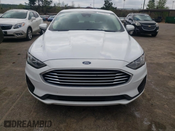 2019 Ford Fusion SE with VIN 3FA6P0LU9KR192886, listed as a Copart auction lot 47293563 with 52,400 mi miles and . Bid and sale history available at DreamBid. Image 5.