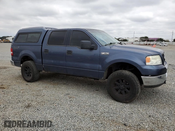 2005 Ford F-150 XLT z VIN 1FTPW14555KE94182, wystawiony jako Copart lot #55995655 z przebiegiem 222 531 mil mil oraz Czysty tytuł • Clean title. Historia ofert i sprzedaży dostępna na DreamBid. Obrazek 4.