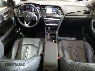 2019 Hyundai Sonata SEL with VIN 5NPE34AF8KH735760, listed as a Copart auction lot 54318655 with 70,917 mi miles and Salvage Title. Bid and sale history available at DreamBid. Image 8.