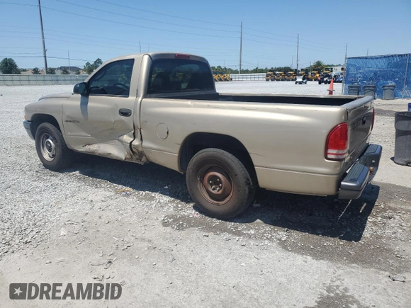 2002 Dodge Dakota with VIN 1B7FL16X62S519749, listed as a Copart auction lot 52776145 with 158,601 mi miles and Salvage Title. Bid and sale history available at carsss.com. Image 2.