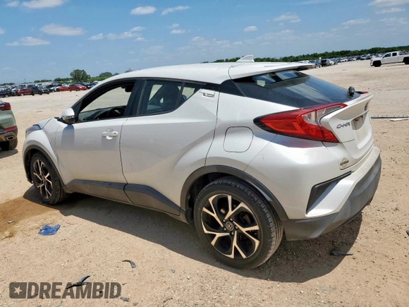 2018 Toyota C-HR XLE z VIN NMTKHMBX3JR030982, wystawiony jako Copart lot #60176845 z przebiegiem 48 321 mil mil oraz Czysty tytuł • Clean title. Historia ofert i sprzedaży dostępna na DreamBid. Obrazek 2.