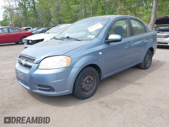 2007 Chevrolet Aveo LS z VIN KL1TD56657B179393, wystawiony jako IAAI lot #42135698 z przebiegiem 127 126 mil mil oraz . Historia ofert i sprzedaży dostępna na DreamBid. Obrazek 2.