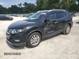 2017 Nissan Rogue SV z VIN KNMAT2MT0HP542942, wystawiony jako Copart lot #59399095 z przebiegiem 60 010 mil mil oraz Szkoda całkowita • Salvage title. Historia ofert i sprzedaży dostępna na DreamBid. Obrazek 1.