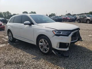2020 Audi Q7 Premium with VIN WA1AXAF79LD010379, listed as a Copart auction lot 64861994 with 74,167 mi miles and Salvage Title. Bid and sale history available at carsss.com. Image 4.
