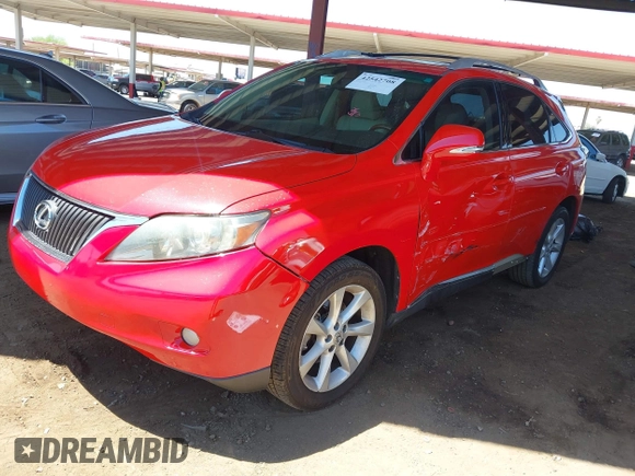 2012 Lexus RX 350 with VIN 2T2ZK1BA0CC069631, listed as a IAAI auction lot 42542708 with 181,096 mi miles and . Bid and sale history available at DreamBid. Image 2.