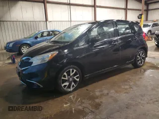 2015 Nissan Note SV z VIN 3N1CE2CP8FL360442, wystawiony jako Copart lot #63986895 z przebiegiem 128 936 mil mil oraz Szkoda całkowita • Salvage title. Historia ofert i sprzedaży dostępna na DreamBid. Obrazek 1.