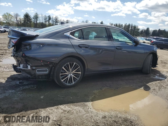 2022 Lexus ES 350 z VIN 58ADZ1B12NU131342, wystawiony jako Copart lot #50206815 z przebiegiem 21 661 mil mil oraz Szkoda całkowita • Salvage title. Historia ofert i sprzedaży dostępna na DreamBid. Obrazek 3.