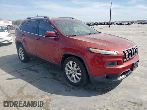 2016 Jeep Cherokee Limited with VIN 1C4PJLDB6GW157922, listed as a Copart auction lot 49172065 with 263,600 mi miles and Salvage Title. Bid and sale history available at carsss.com. Image 4.
