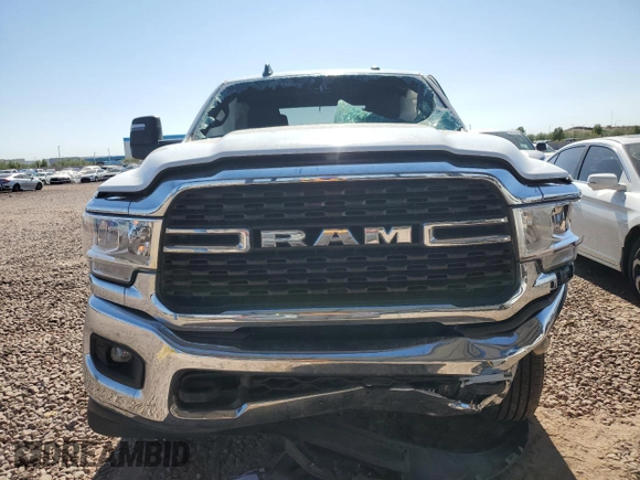 2023 Ram 2500 Big Horn with VIN 3C6UR5JL8PG544059, listed as a Copart auction lot 77711794 with 37,605 mi miles and Salvage title. Bid and sale history available at DreamBid. Image 5.