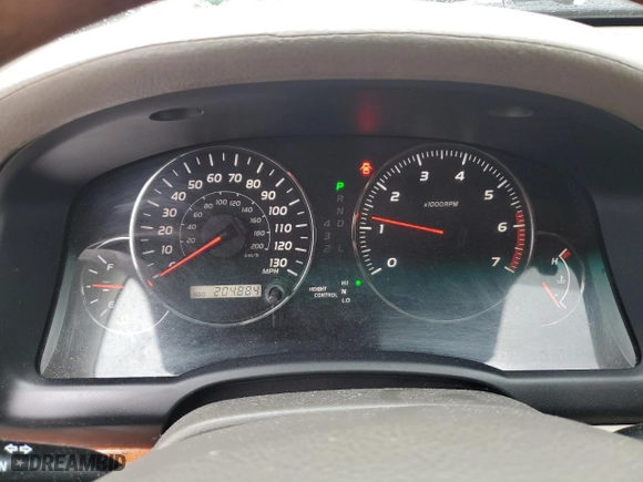 2007 Lexus GX 470 with VIN JTJBT20X670128310, listed as a Copart auction lot 52698535 with 204,884 mi miles and Clean Title. Bid and sale history available at carsss.com. Image 9.