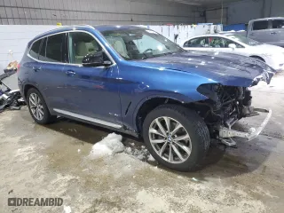 2018 BMW X3 xDrive30i with VIN 5UXTR9C5XJLC83992, listed as a Copart auction lot 46091265 with 72,430 mi miles and Salvage Title. Bid and sale history available at carsss.com. Image 4.