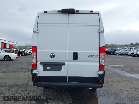 2025 Ram ProMaster Cargo Tradesman with VIN 3C6MRVJG6SE517756, listed as a IAAI auction lot 41649541 with 3,761 mi miles and . Bid and sale history available at DreamBid. Image 16.