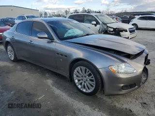 2009 Maserati Quattroporte z VIN ZAMFK39A690044644, wystawiony jako Copart lot #41343985 z przebiegiem 106 624 mil mil oraz Szkoda całkowita • Salvage title. Historia ofert i sprzedaży dostępna na DreamBid. Obrazek 4.