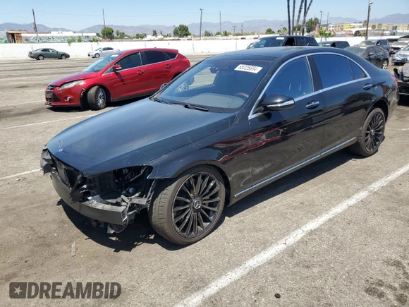 2017 Mercedes-Benz S 550 with VIN WDDUG8CB2HA308176, listed as a Copart auction lot 65225694 with Not Provided miles and Salvage Title. Bid and sale history available at carsss.com. Image 1.