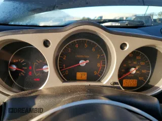 2007 Nissan 350Z with VIN JN1BZ34D37M504870, listed as a Copart auction lot 74778484 with 103,289 mi miles and Salvage Title. Bid and sale history available at DreamBid. Image 9.