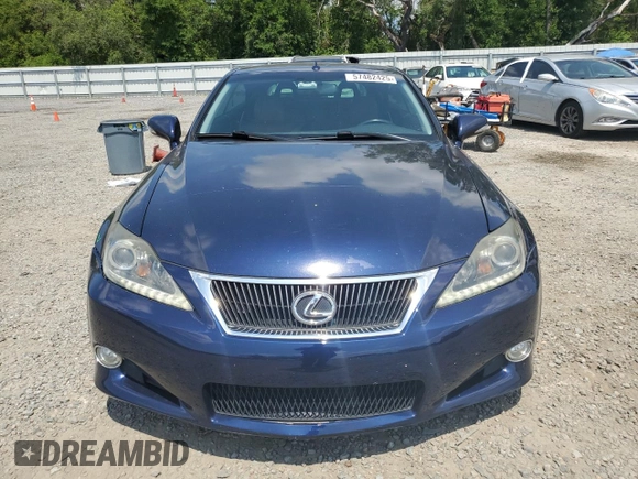 2011 Lexus IS 250 C с VIN JTHFF2C27B2520557, выставлен на аукционе Copart как лот 57482425 с пробегом 111 497 миль миль и Списание • Salvage title. История ставок и продаж доступна на DreamBid. Изображение 5.
