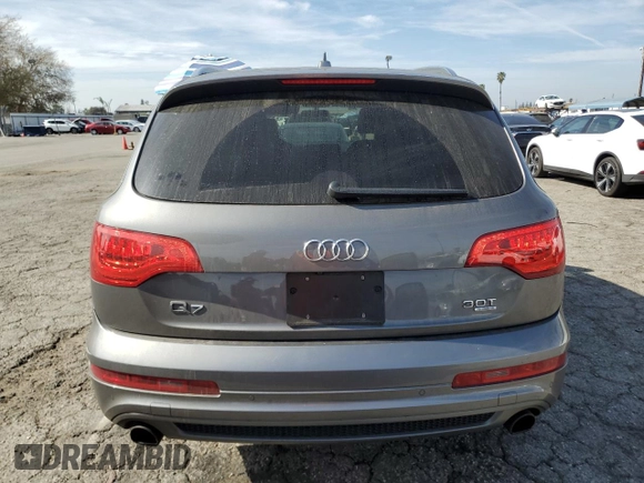 2015 Audi Q7 3.0T S line Prestige with VIN WA1DGAFEXFD026445, listed as a Copart auction lot 88716035 with 40,492 mi miles and Salvage Title. Bid and sale history available at carsss.com. Image 6.