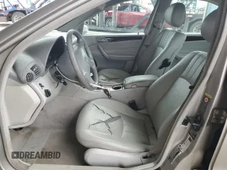 2006 Mercedes-Benz C 280 Luxury with VIN WDBRF54H36A908382, listed as a Copart auction lot 48197845 with 128,420 mi miles and Salvage Title. Bid and sale history available at DreamBid. Image 7.