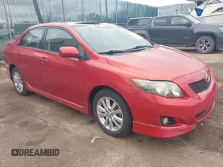 2010 Toyota Corolla with VIN 1NXBU4EE8AZ268292, listed as a IAAI auction lot 41977973 with 120,754 mi miles. Bid and sale history available at carsss.com. Image 1.