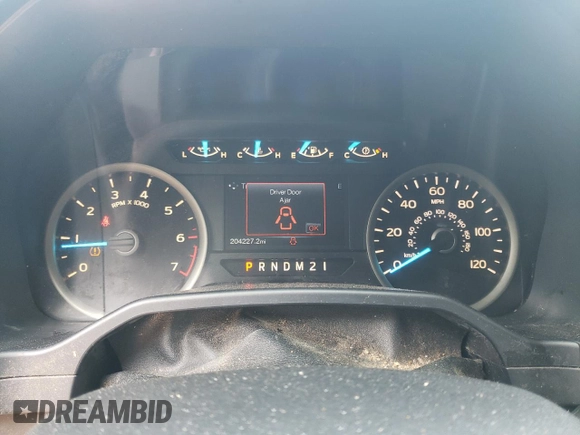 2016 Ford F-150 XL z VIN 1FTEX1CF2GFB93878, wystawiony jako Copart lot #59024815 z przebiegiem 204 227 mil mil oraz Szkoda całkowita • Salvage title. Historia ofert i sprzedaży dostępna na DreamBid. Obrazek 9.