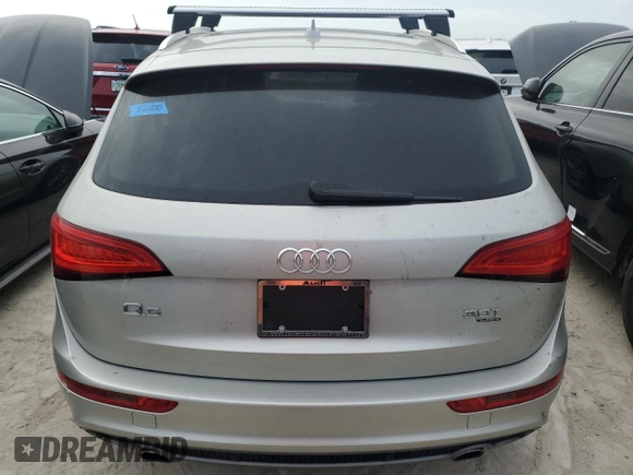 2014 Audi Q5 Prestige with VIN WA1WGAFP5EA032163, listed as a Copart auction lot 76766564 with Not provided miles and Salvage title. Bid and sale history available at DreamBid. Image 6.