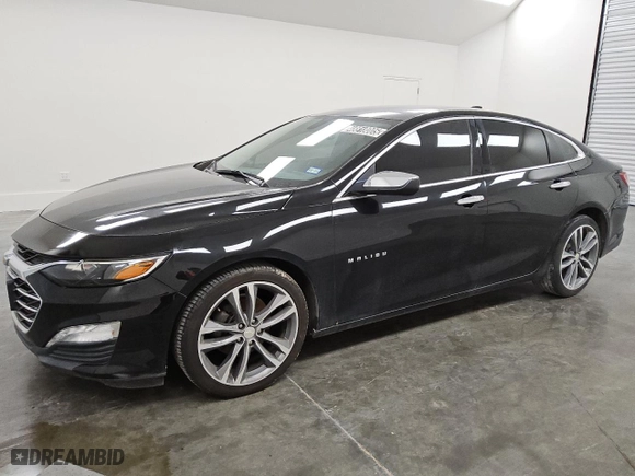 2021 Chevrolet Malibu LT with VIN 1G1ZD5ST9MF030870, listed as a Copart auction lot 48818005 with 85,047 mi miles and Clean Title. Bid and sale history available at carsss.com. Image 1.