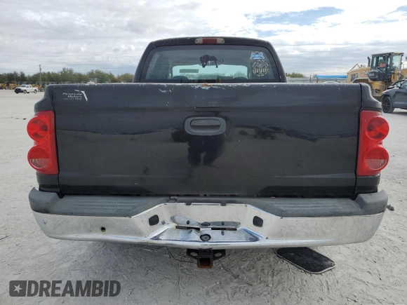 2005 Dodge Dakota SLT with VIN 1D7HE48N05S335725, listed as a Copart auction lot 89332925 with 190,520 mi miles and Clean Title. Bid and sale history available at DreamBid. Image 6.