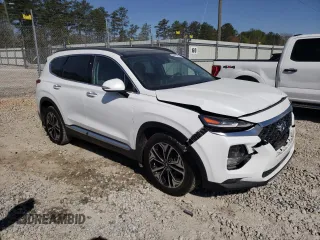 2019 Hyundai Santa Fe Ultimate with VIN 5NMS53AA1KH114031, listed as a Copart auction lot 50471895 with 74,864 mi miles and Salvage Title. Bid and sale history available at carsss.com. Image 4.