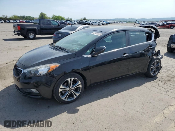 2016 Kia Forte EX with VIN KNAFX5A82G5628739, listed as a Copart auction lot 52540205 with 47,286 mi miles and Salvage Title. Bid and sale history available at DreamBid. Image 1.