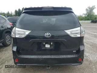2018 Toyota Sienna SE with VIN 5TDXZ3DC1JS934855, listed as a Copart auction lot 60101785 with 53,726 mi miles and Salvage title. Bid and sale history available at DreamBid. Image 6.