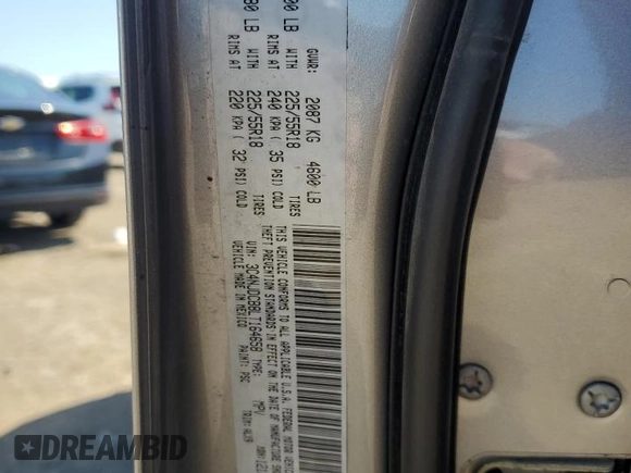 2020 Jeep Compass Limited z VIN 3C4NJDCB8LT164658, wystawiony jako Copart lot #61172915 z przebiegiem 36 620 mil mil oraz Szkoda całkowita • Salvage title. Historia ofert i sprzedaży dostępna na DreamBid. Obrazek 13.