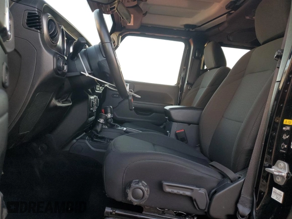 2022 Jeep Wrangler Unlimited Sport S with VIN 1C4HJXDN7NW221260, listed as a Copart auction lot 85825194 with 8,391 mi miles and Clean Title. Bid and sale history available at carsss.com. Image 7.