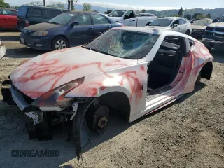 2015 Nissan 370Z with VIN JN1AZ4EH2FM442315, listed as a Copart auction lot 49625524 with 0 mi miles. Bid and sale history available at carsss.com. Image 1.