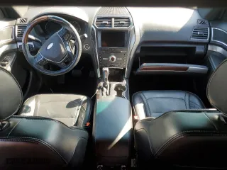 2017 Ford Explorer Platinum with VIN 1FM5K8HT0HGB15225, listed as a Copart auction lot 53121115 with 106,338 mi miles and Salvage Title. Bid and sale history available at carsss.com. Image 8.
